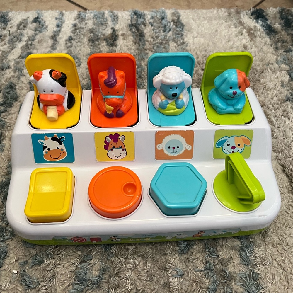 Interactive Animal Pop-Up Toy